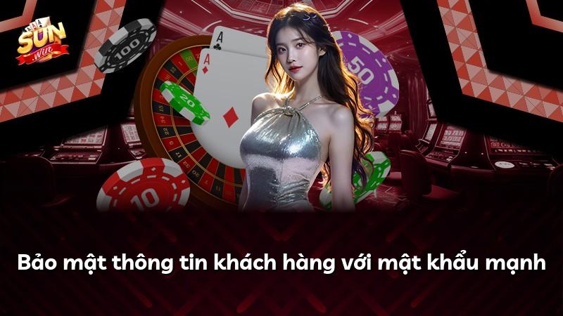 Bảo mật thông tin khách hàng với mật khẩu mạnh
