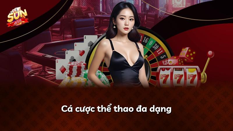 Cá cược thể thao đa dạng