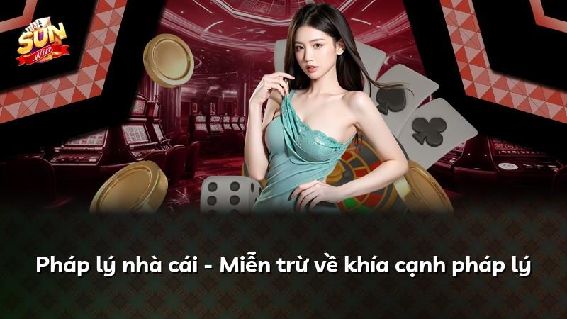 Pháp lý nhà cái - Miễn trừ về khía cạnh pháp lý